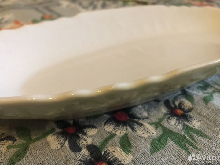 Фарфоровая селедочница 1930-е