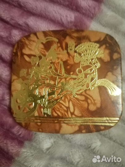 Подставка под горячее нат кожа