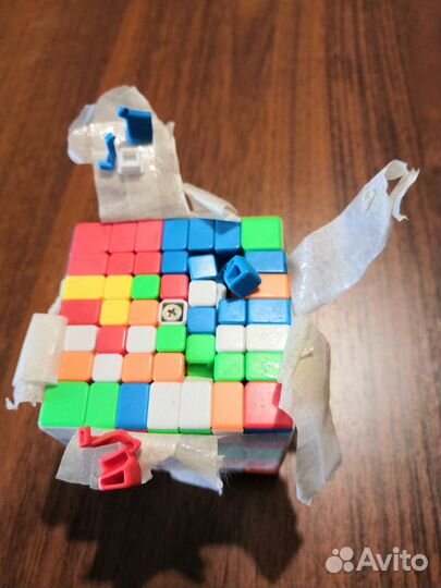 Кубик-рубика 7 на 7, под восстановление, донорство