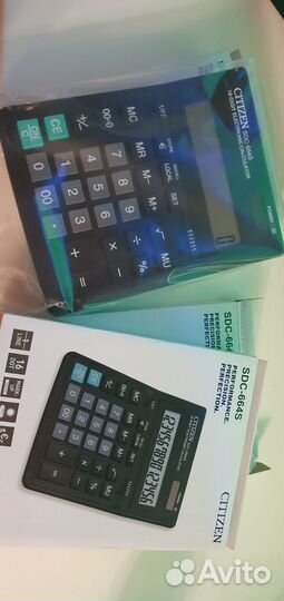 Калькулятор (citizen) ситизен sdc 664s