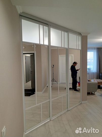 Межкомнатные перегородки раздвижные двери