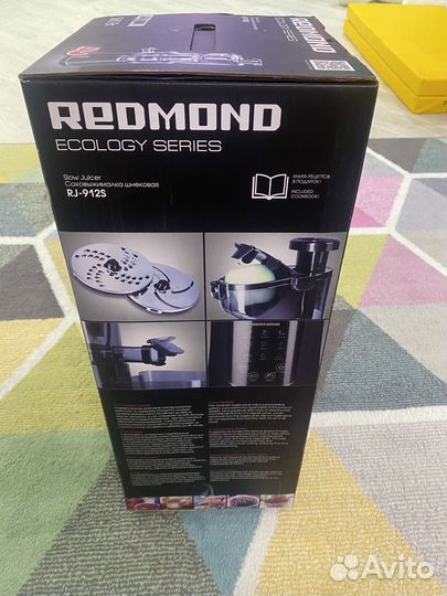 Соковыжималка шнековая redmond RJ-912S