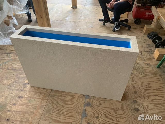 Кашпо интерьерное для растений 119х27х74h см