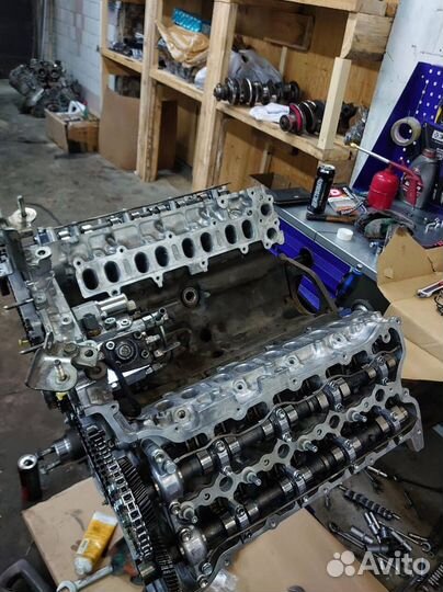 Двигатель 1VD / toyota Land Cruiser 200