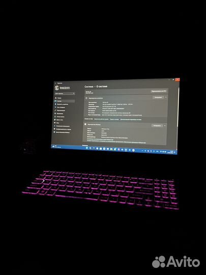 Игровой ноутбук MSI i7-11800H/RTX3050Ti/32GB