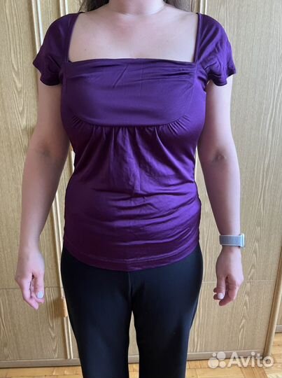 Блузка с коротким рукавом