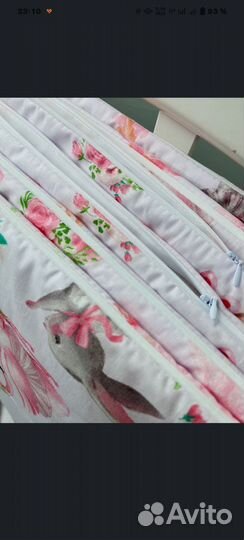 Бортики в детскую кроватку