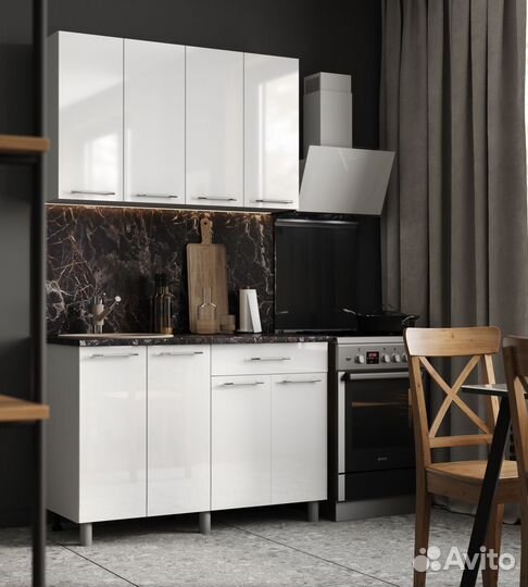 Малогабаритная кухня 1200 мм новая