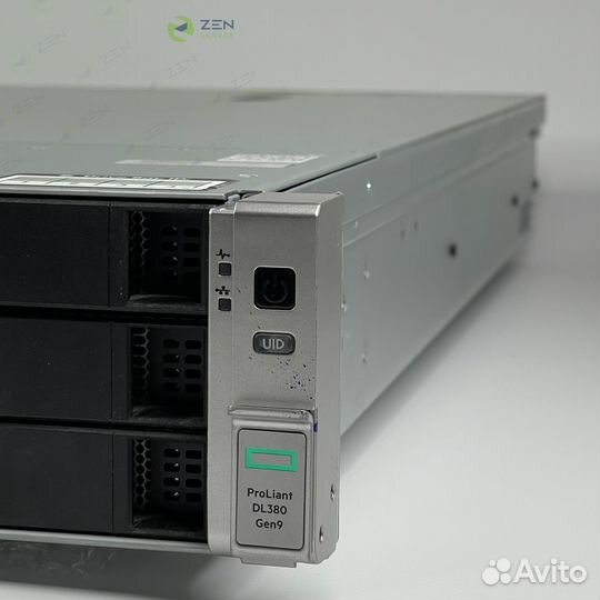 HP DL380 G9 12LFF/2хE5-2667 v3/2х8Gb2133