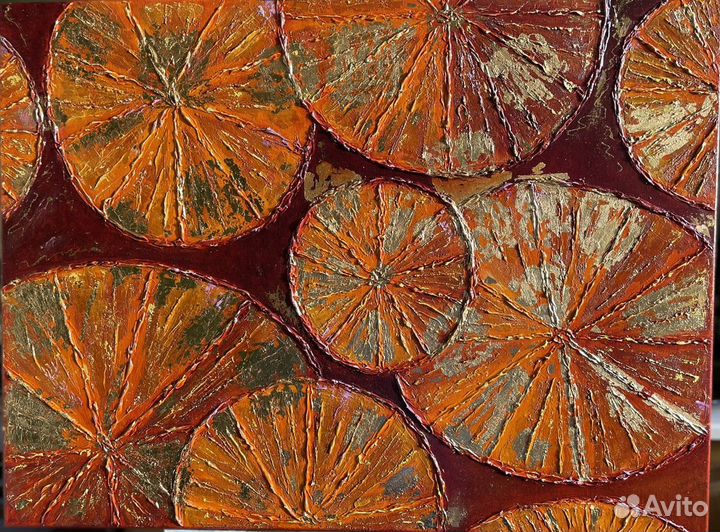 Картина «Золотые апельсины»