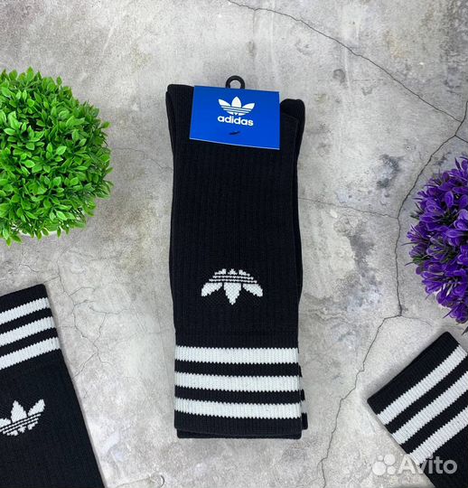Носки Adidas чёрные оригинал
