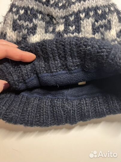 Шапка зимняя для мальчика 52 54