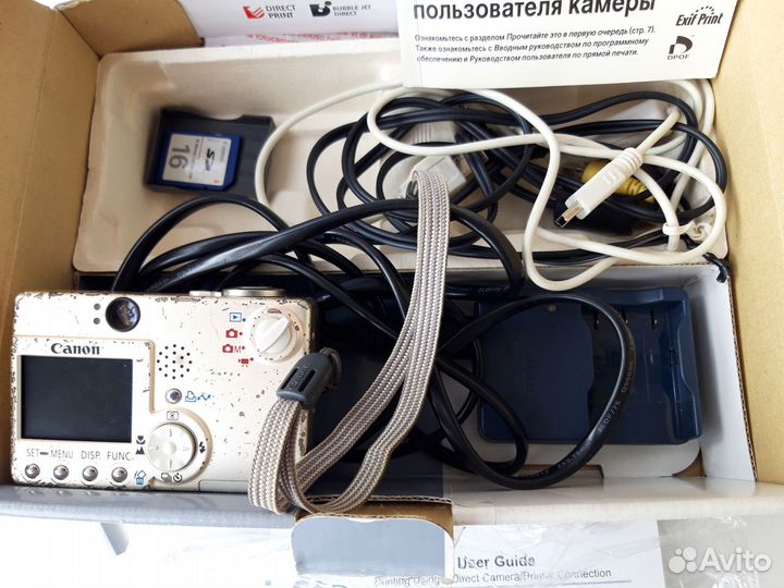 Фотоаппарат Canon Digital Ixus IIs на запчасти