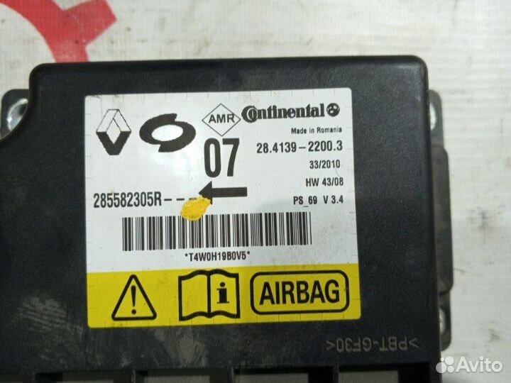 Блок Airbag Renault Megane 3 K4MV838 1.6 2010