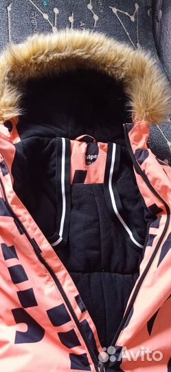Зимний комбинезон для девочки 116