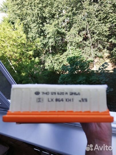 Фильтр воздушный VAG Porsche 955 7H0 129 620 A