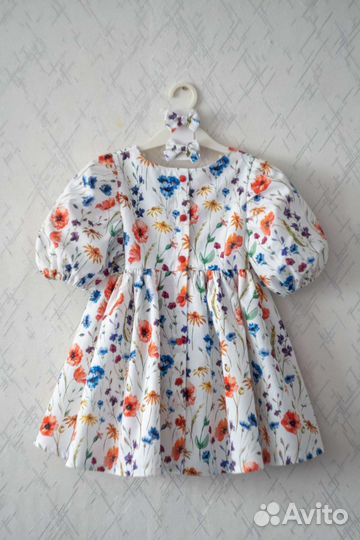Платье для девочки на рост 104-110