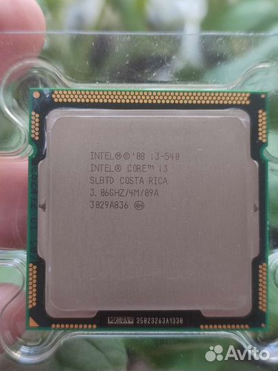 Процессор LGA 1156, Intel i3-540