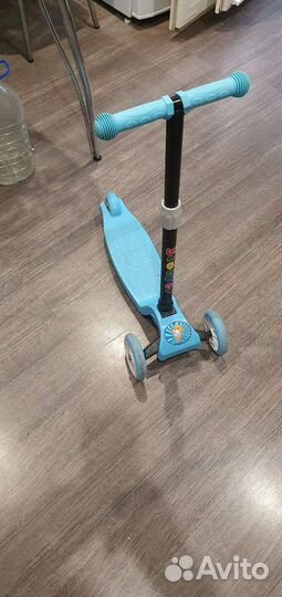 Самокат детский трехколесный бу