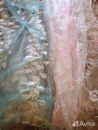 Тюль органза
