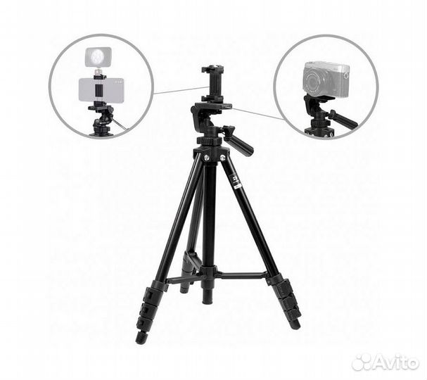 Штатив Benro T691+MH2N с держателем для смартфона