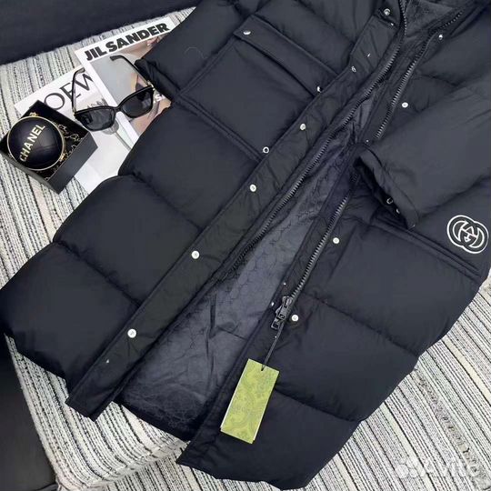Пуховик удлиненный Gucci