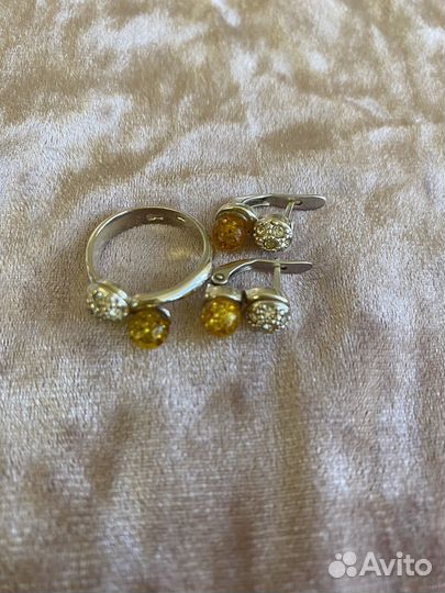 Серебряные серьги
