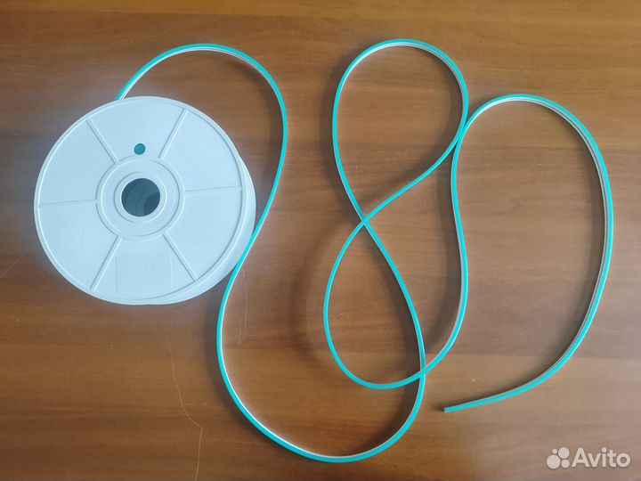 Гибкий неон (бирюзовый), 12 V