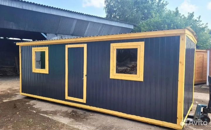 Бытовка (бк-13) размер 9*2,4 метра, распашонка для