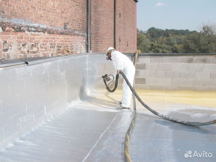 Полимочевина. Ремонт кровли