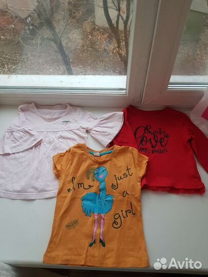 Вещи на девочку пакетом 74-80