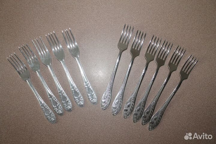 Ложки вилки ножи СССР