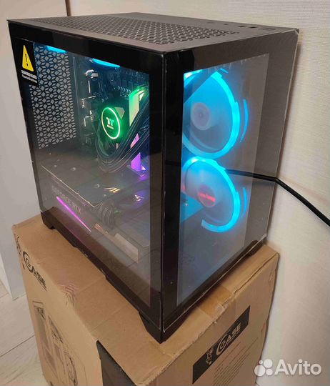 Игровой пк Micro ViZion i5 12400 RTX3070/DDr4.32гб