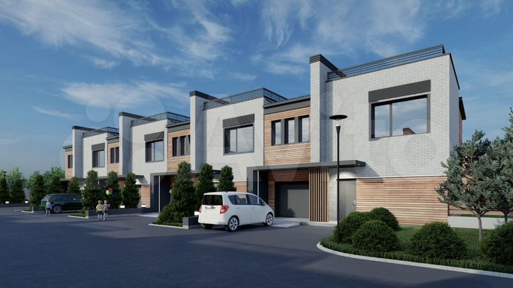 Таунхаус 200 м² на участке 2,5 сот.