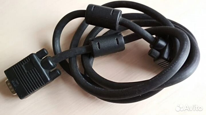 Качественный шнур, кабель для монитора, новый