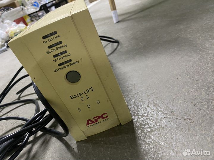 Ибп apc back ups cs 500