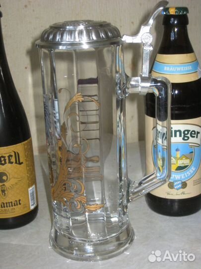 Пивная кружка кубок бокал германия 70-Х годов стар