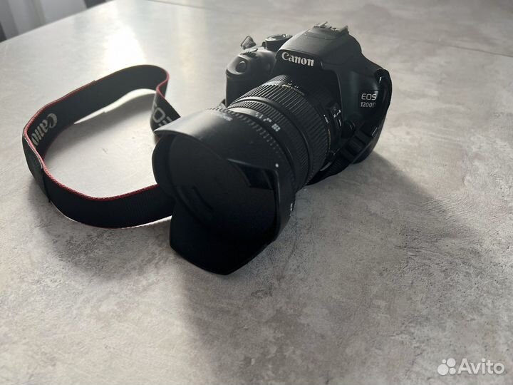 Зеркальный фотоаппарат canon 1200d+sigma 17-50mm