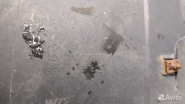 Защита арок (подкрылок) правая передняя Volkswagen Passat 6, 2009