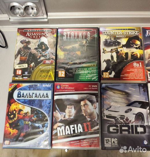 14 DVD Игровых дисков на пк