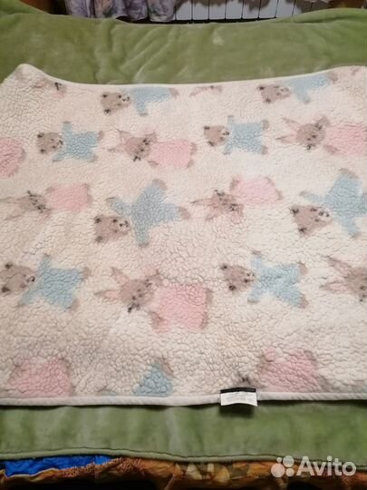 Детское одеяло шерсть