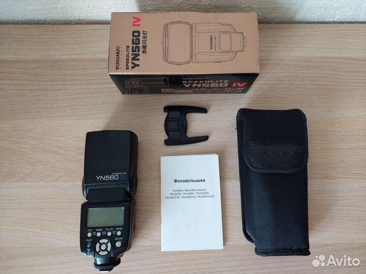 Вспышка YongNuo Speedlite 560 IV Negative Screen