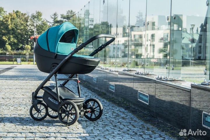 Коляска детская новая 2 в 1 Riko