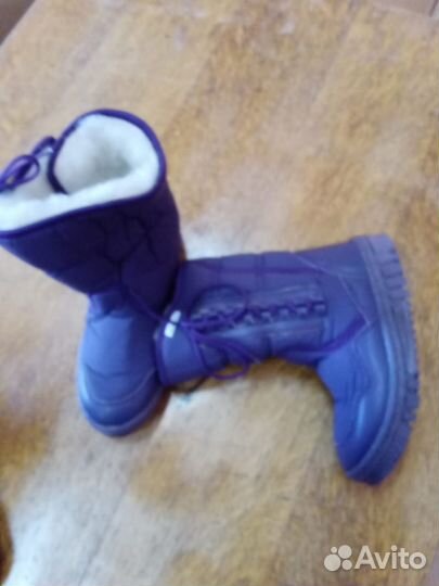 Сапожки gravall дутики для детей зимние