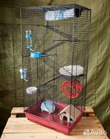 Большая клетка для грызунов крыс дегу хомяков