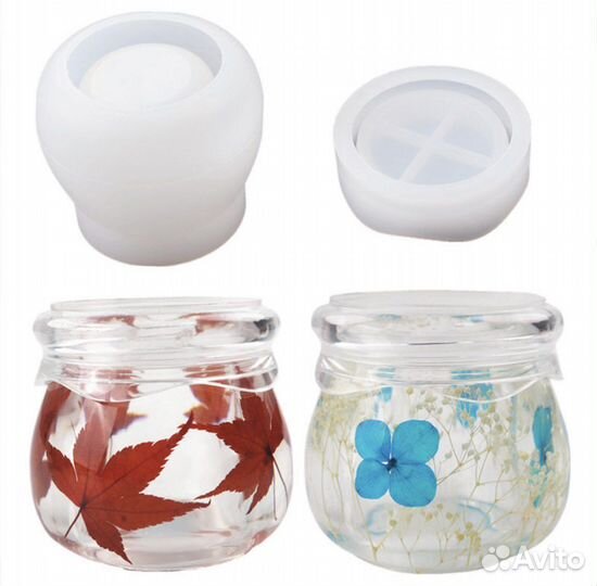 Силиконовая форма для эпоксидной смолы и гипса