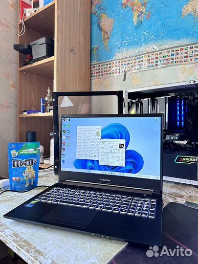 Игровой ноутбук RTX 3050+ryzen 5600+16GB RAM