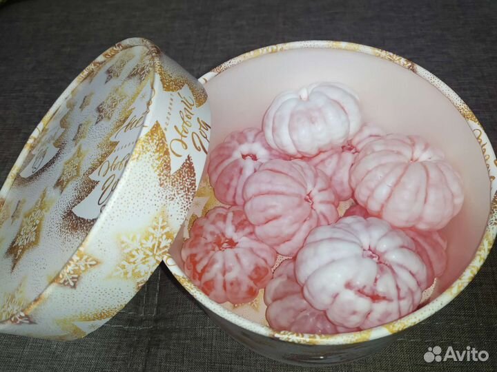 Мандарины из мыла