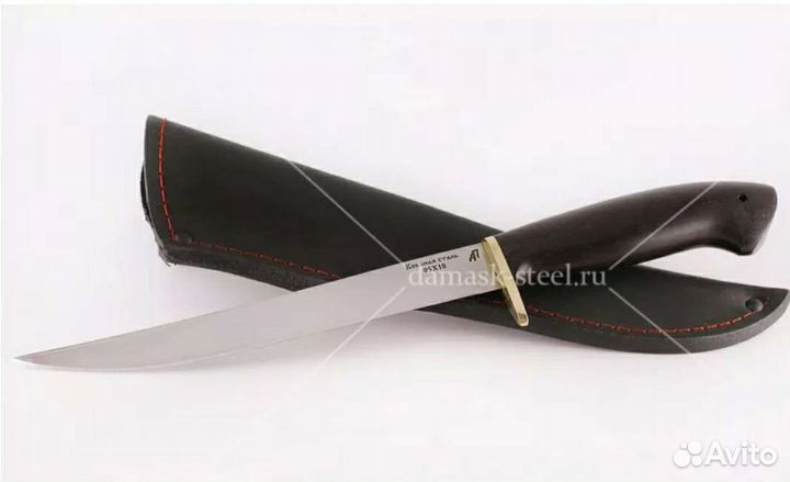 Нож филейный 1 кованая сталь 95*18