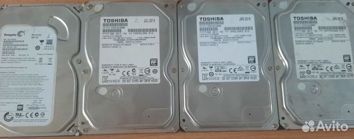 Жесткий диск 500gb 4шт